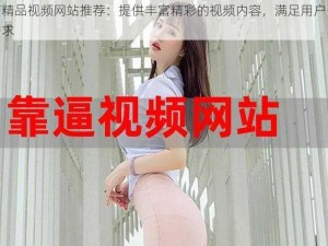 国产精品视频网站推荐：提供丰富精彩的视频内容，满足用户多样化需求